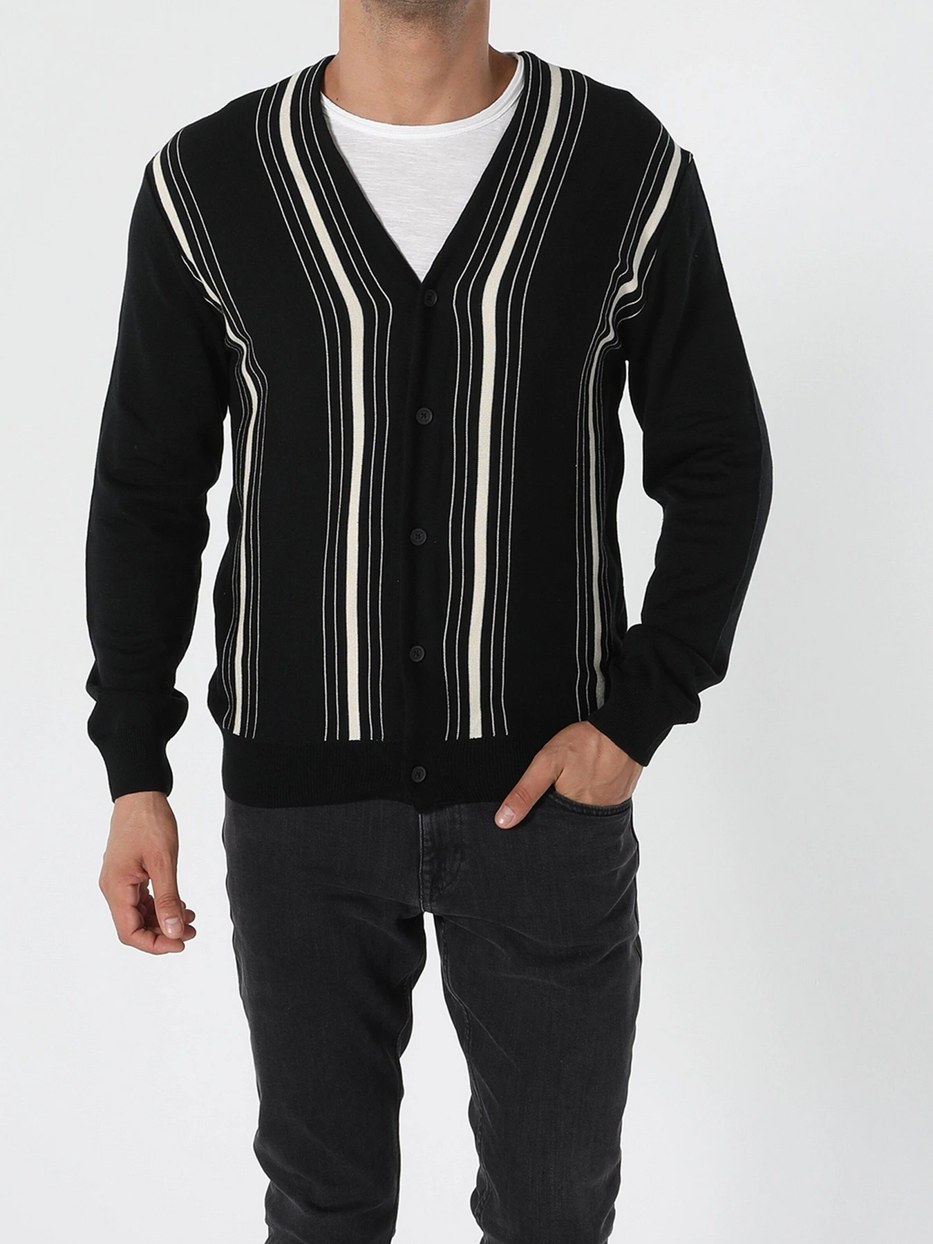 Свитры и кардиганы Colin’s модель CL1054871BLK Свитры и кардиганы Colin’s модель CL1054871BLK Фото