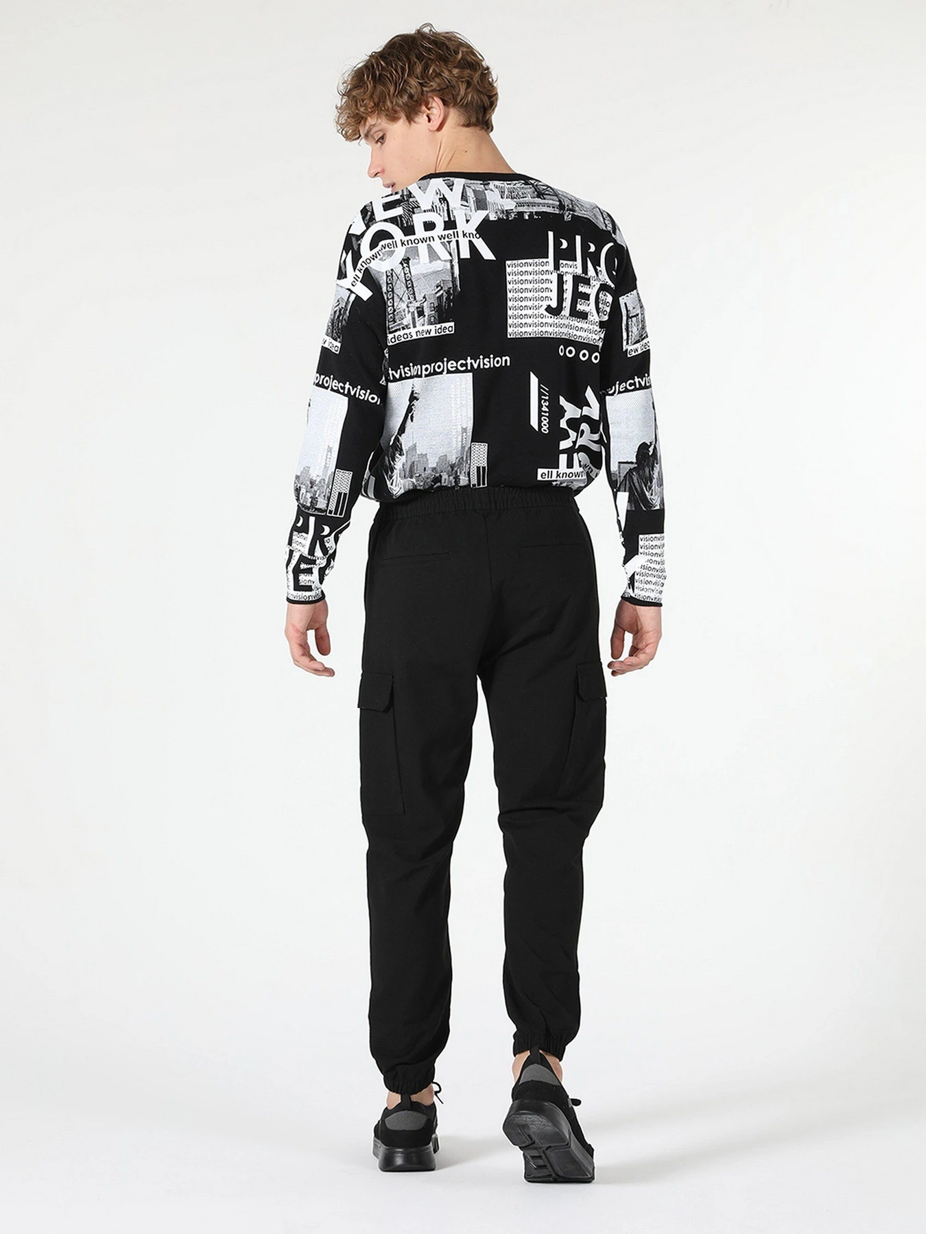 Свитры и кардиганы Colin’s модель CL1054873BLK Фото