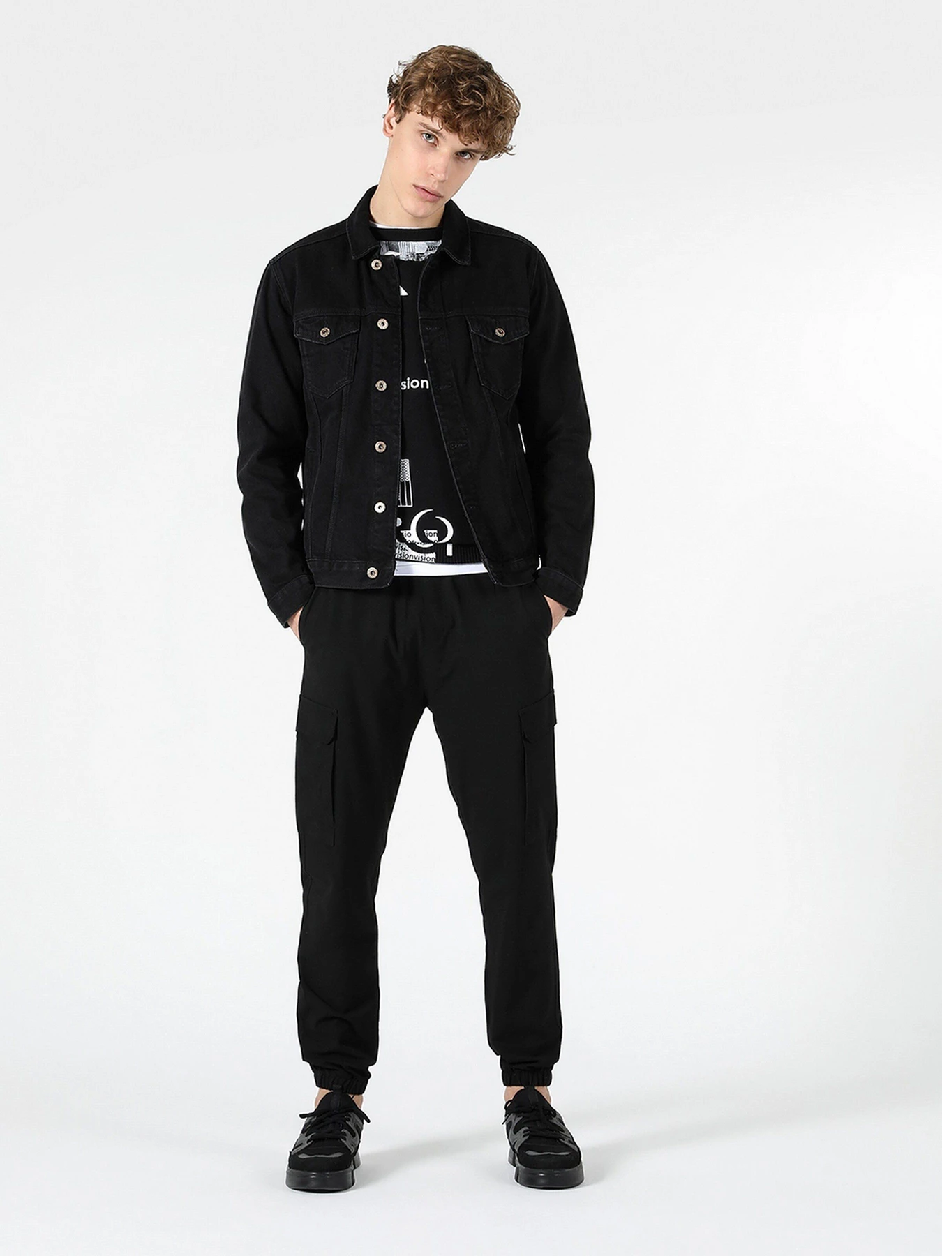 Свитры и кардиганы Colin’s модель CL1054873BLK Фото