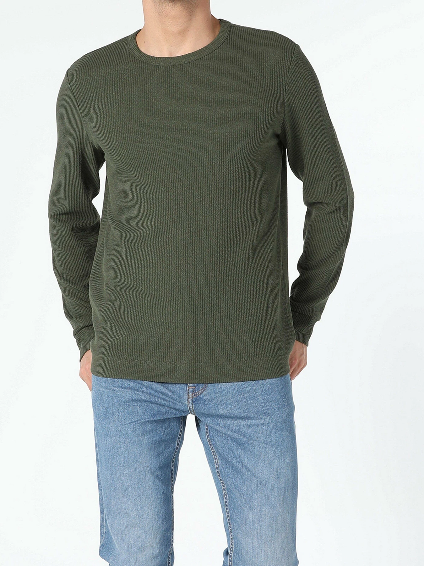 Свитры и кардиганы Colin’s модель CL1055412KHA Свитры и кардиганы Colin’s модель CL1055412KHA Фото