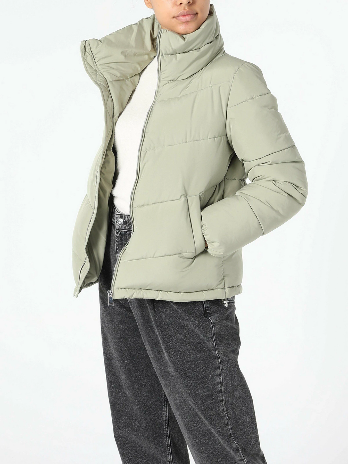 Куртки та дублянки Colin’s модель CL1055731MGR Куртки та дублянки Colin’s модель CL1055731MGR Фото