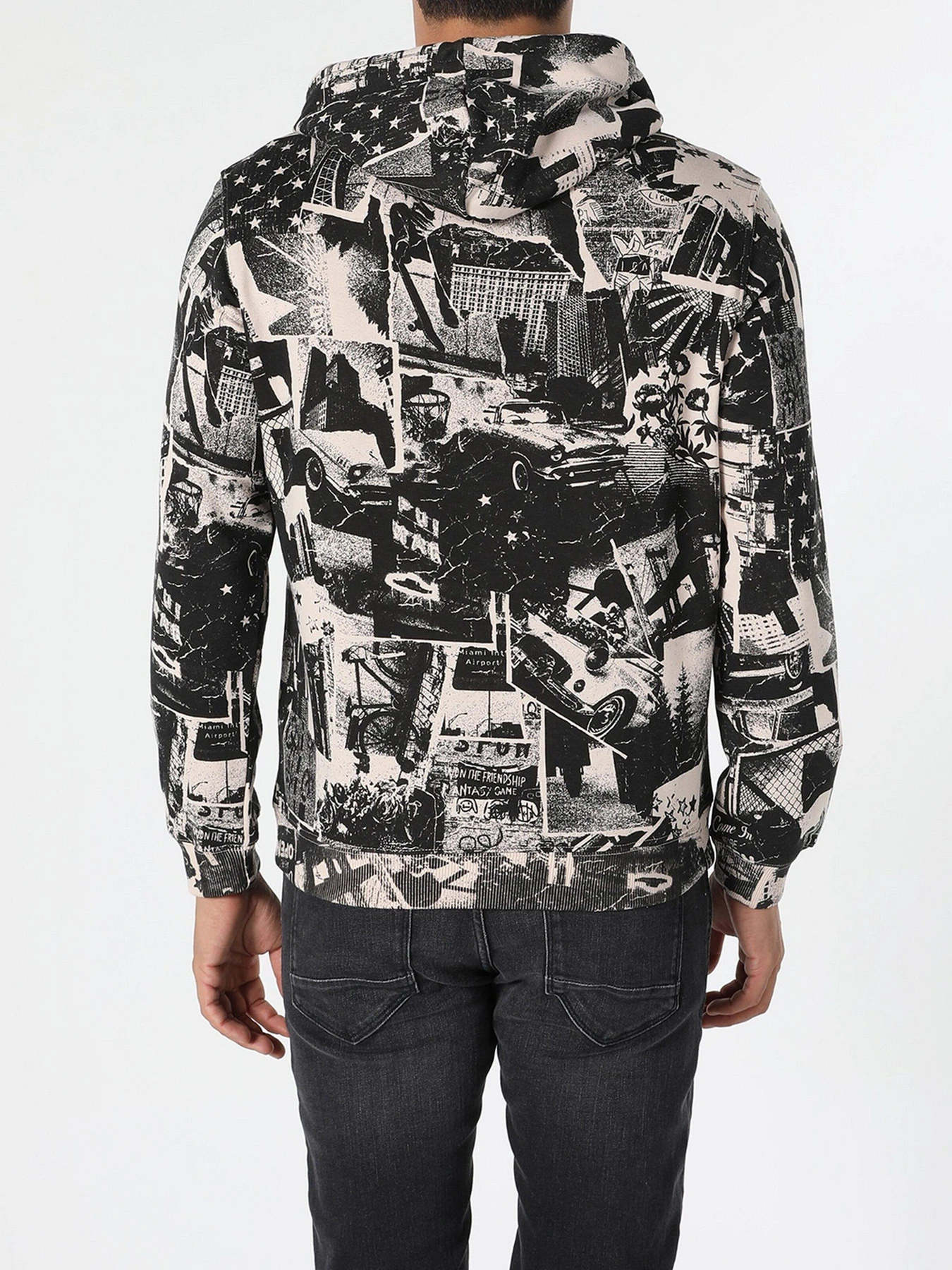 Худи и свитшоты Colin’s модель CL1055972BLK Худи и свитшоты Colin’s модель CL1055972BLK Фото
