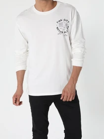 Худи и свитшоты Colin’s модель CL1056155WHT Фото
