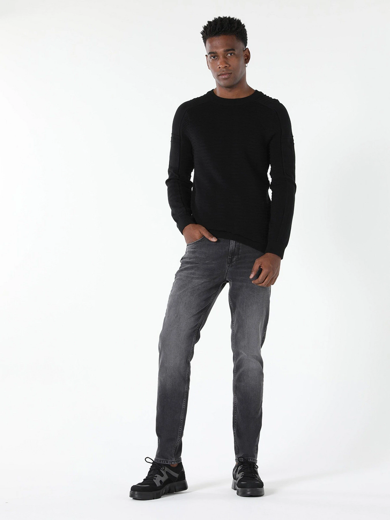 Светри та кардигани Colin’s модель CL1056364BLK Светри та кардигани Colin’s модель CL1056364BLK Фото