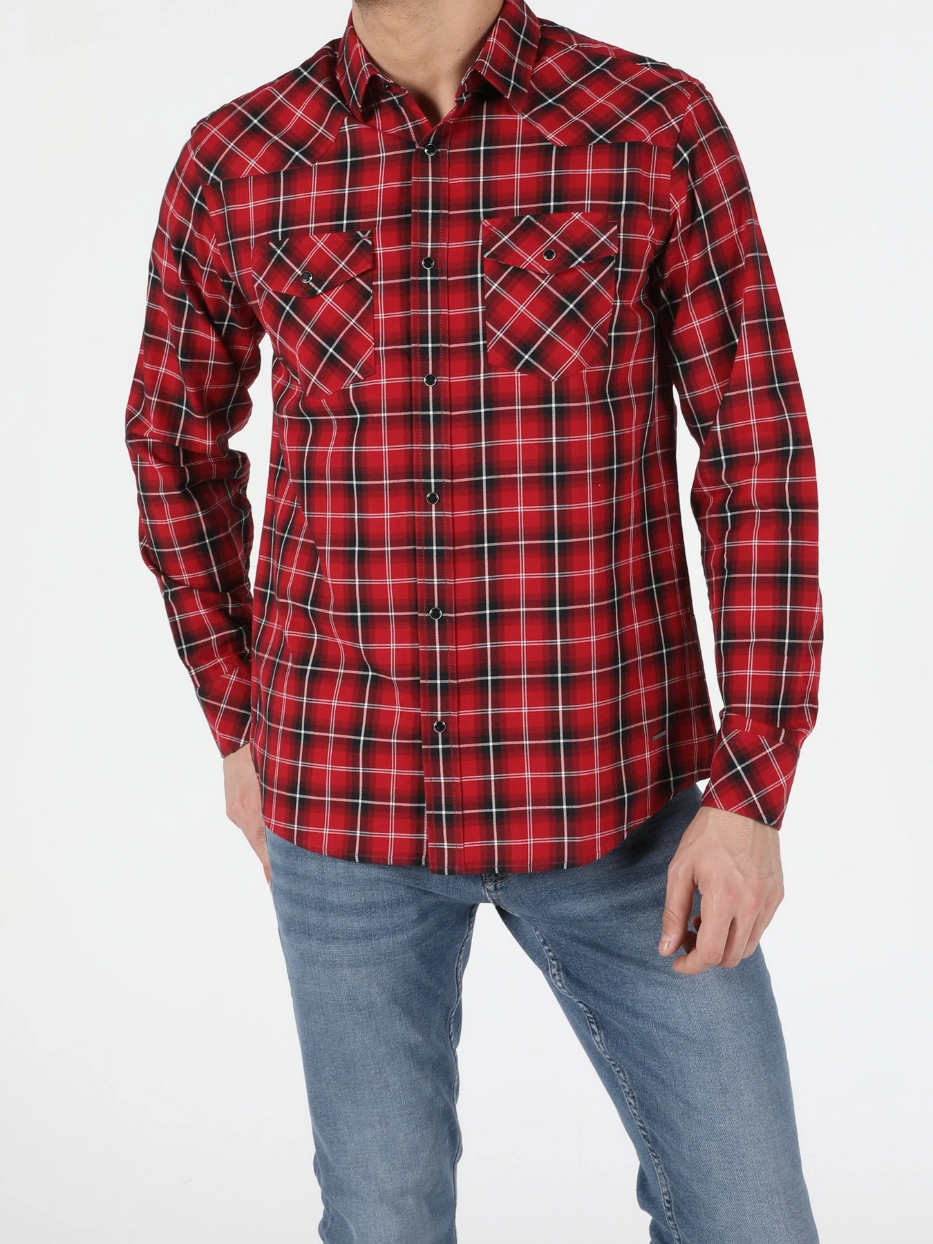 Рубашки Colin’s модель CL1052925RED Рубашки Colin’s модель CL1052925RED Фото
