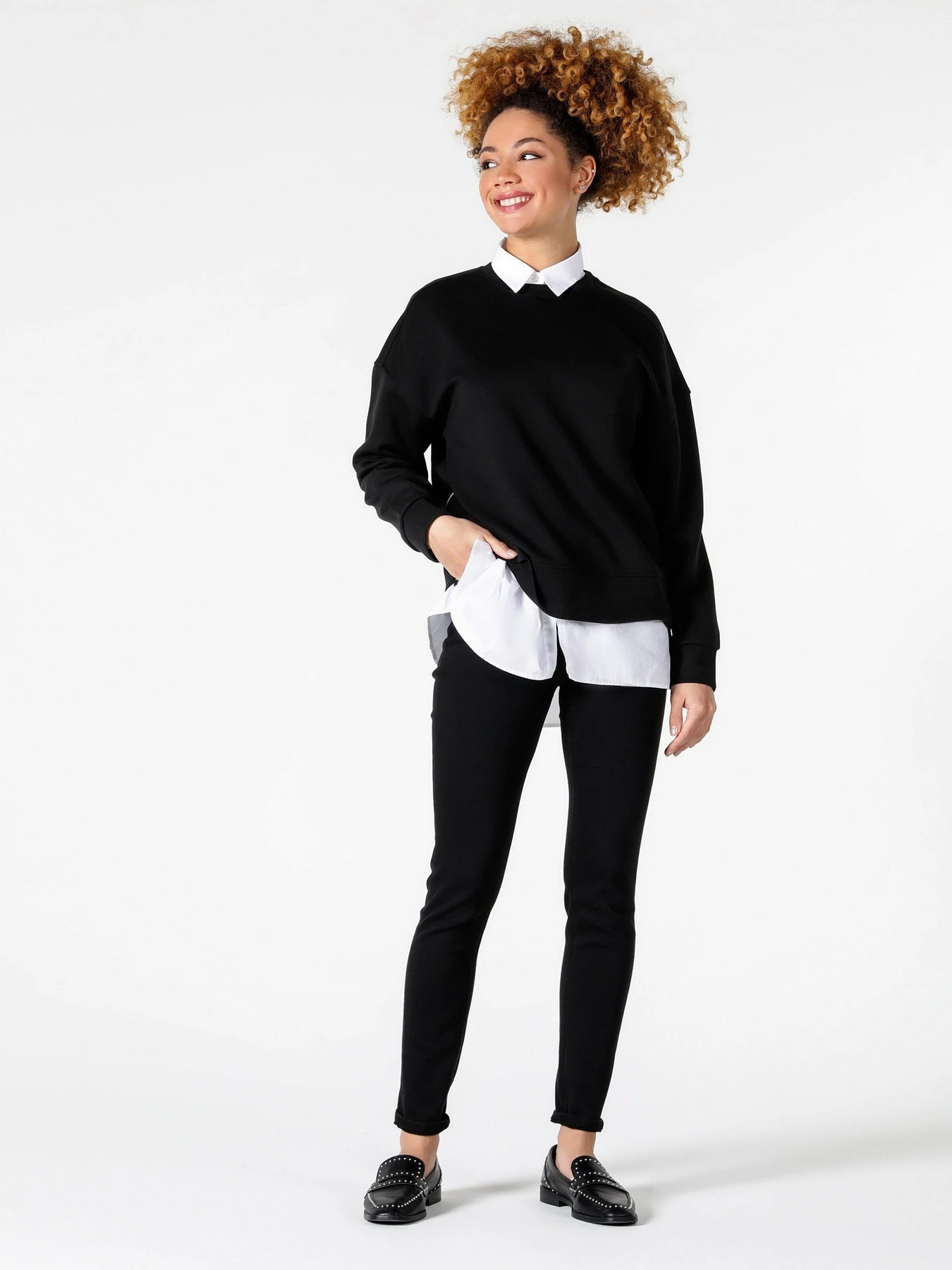 Свитры и кардиганы Colin’s модель CL1057249BLK Свитры и кардиганы Colin’s модель CL1057249BLK Фото