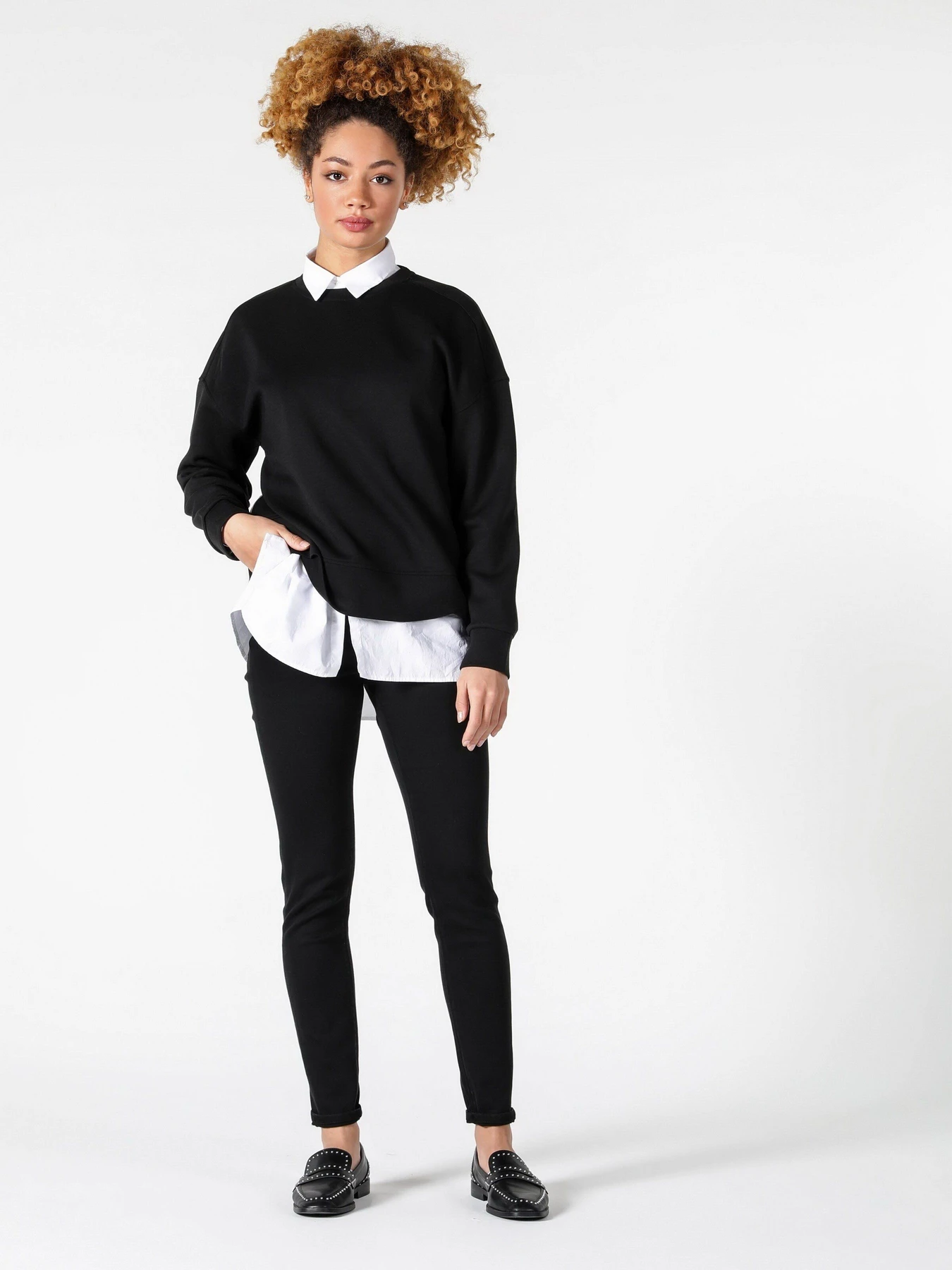 Свитры и кардиганы Colin’s модель CL1057249BLK Свитры и кардиганы Colin’s модель CL1057249BLK Фото