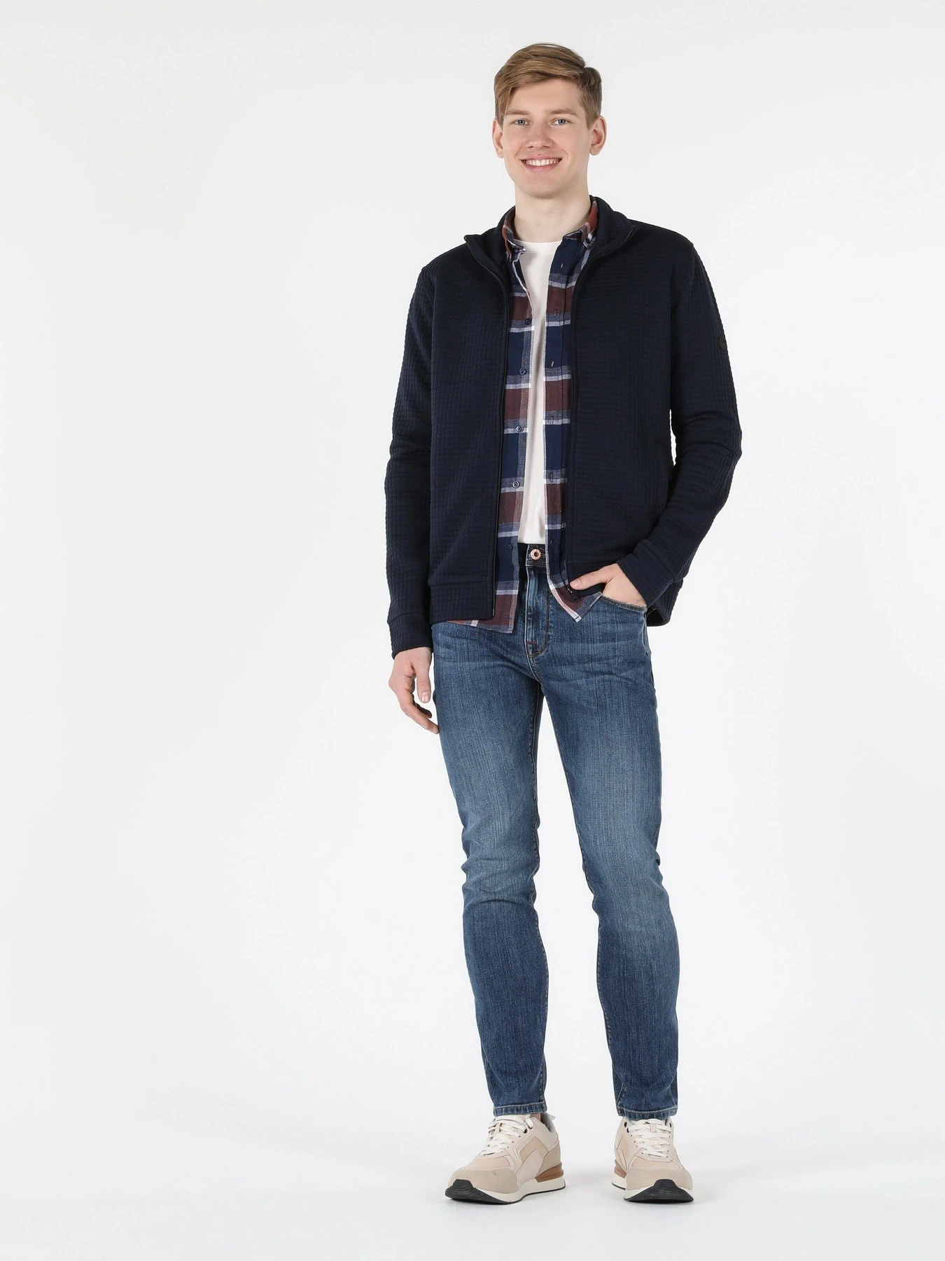 Куртки та дублянки Colin’s модель CL1057269NAV Куртки та дублянки Colin’s модель CL1057269NAV Фото