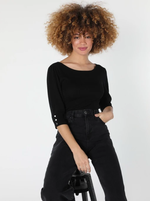 Свитры и кардиганы Colin’s модель CL1057394BLK Фото