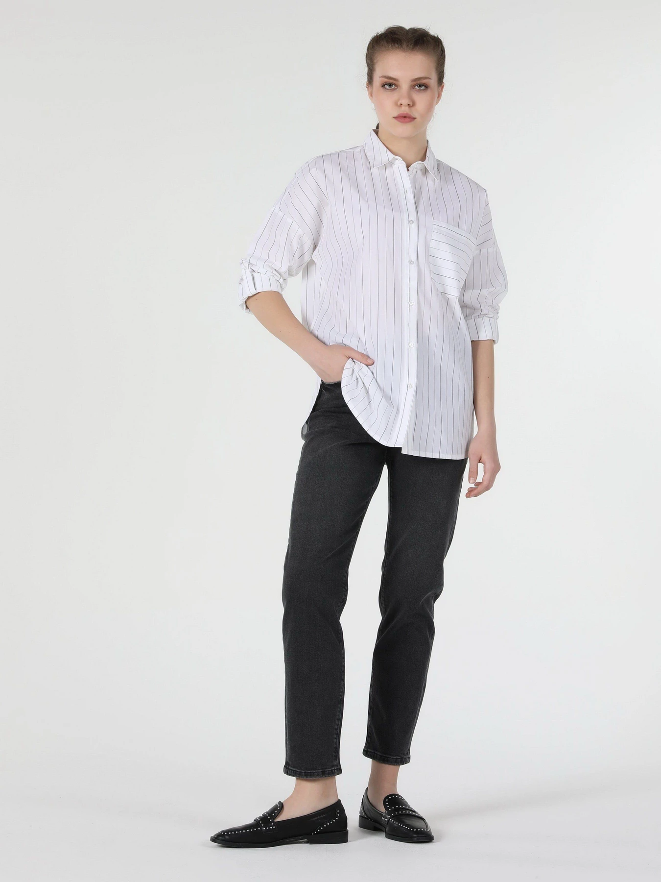 Сорочки Colin’s модель CL1057656WHT Фото