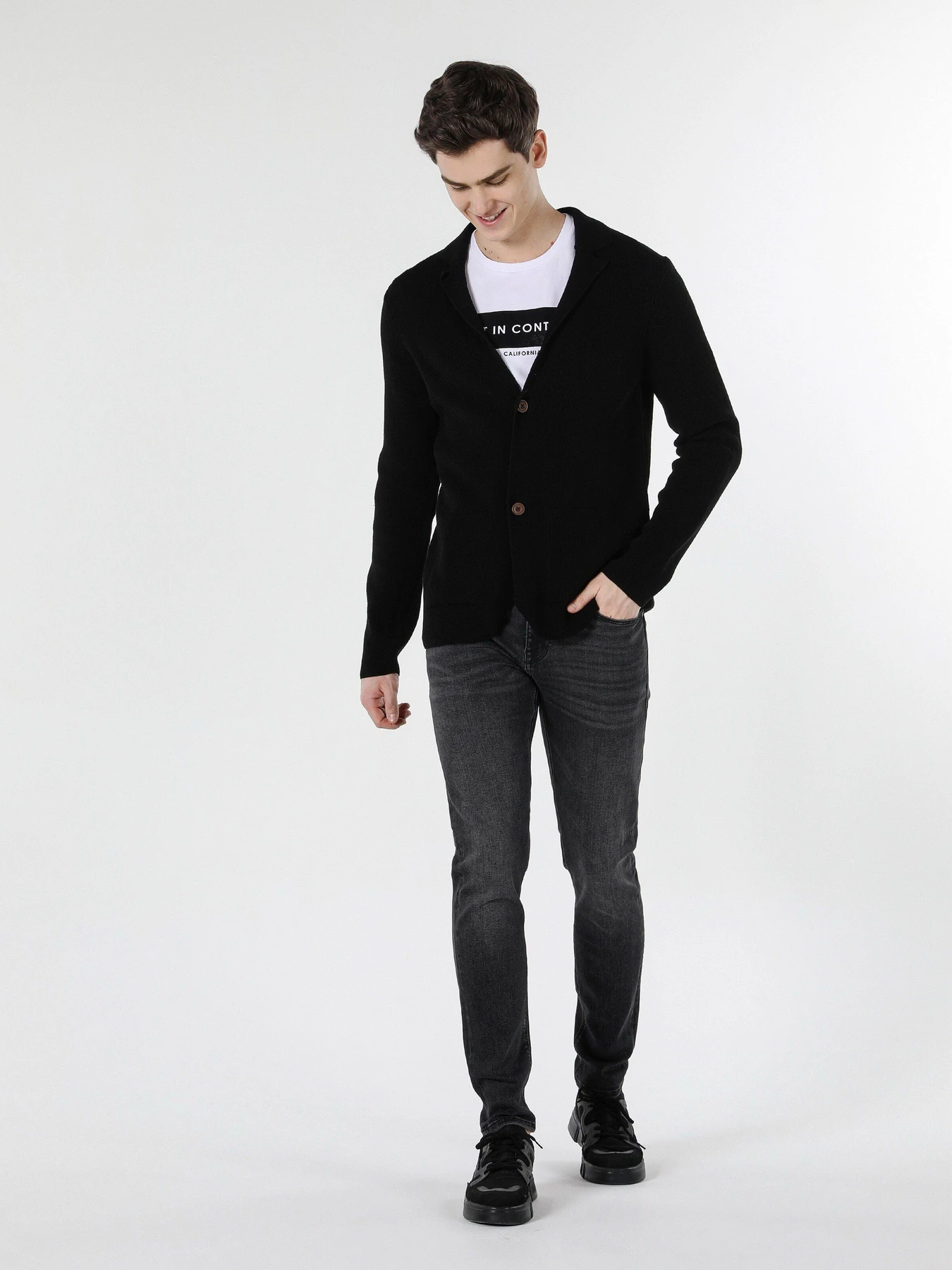 Светри та кардигани Colin’s модель CL1057167BLK Светри та кардигани Colin’s модель CL1057167BLK Фото