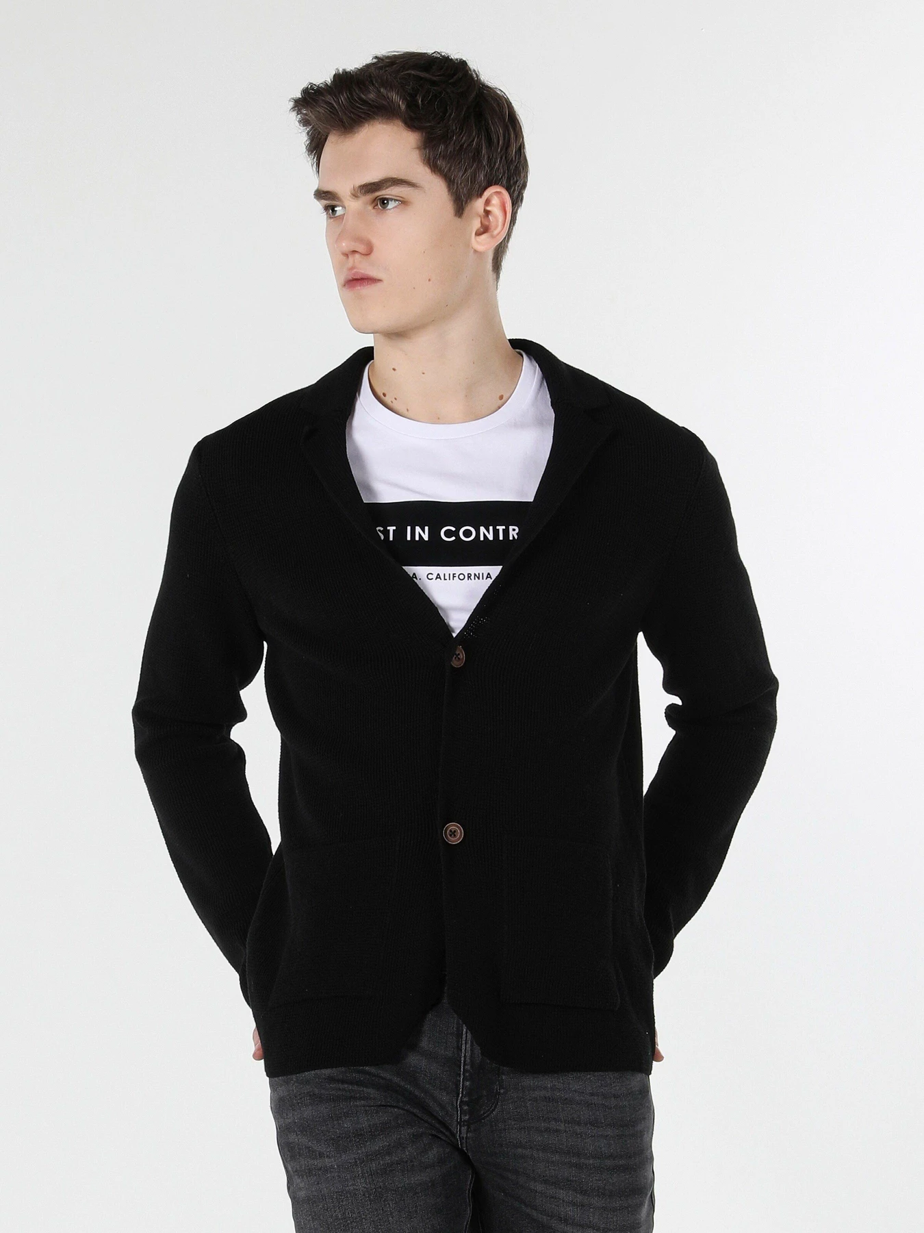 Светри та кардигани Colin’s модель CL1057167BLK Светри та кардигани Colin’s модель CL1057167BLK Фото
