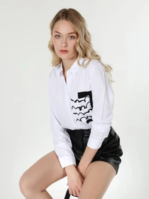Сорочки Colin’s модель CL1060143WHT Фото