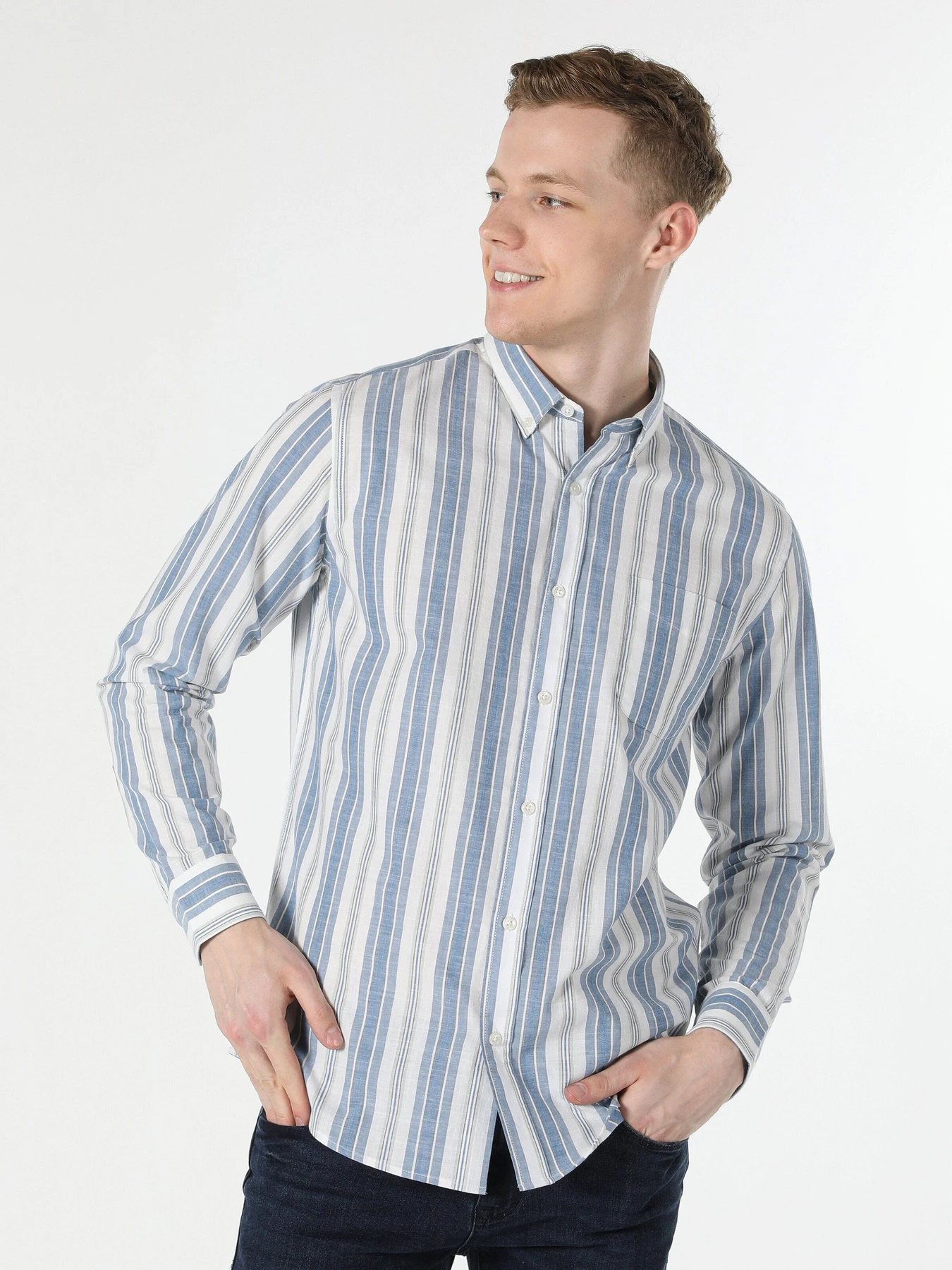 Рубашки Colin’s модель CL1056860BLE Рубашки Colin’s модель CL1056860BLE Фото