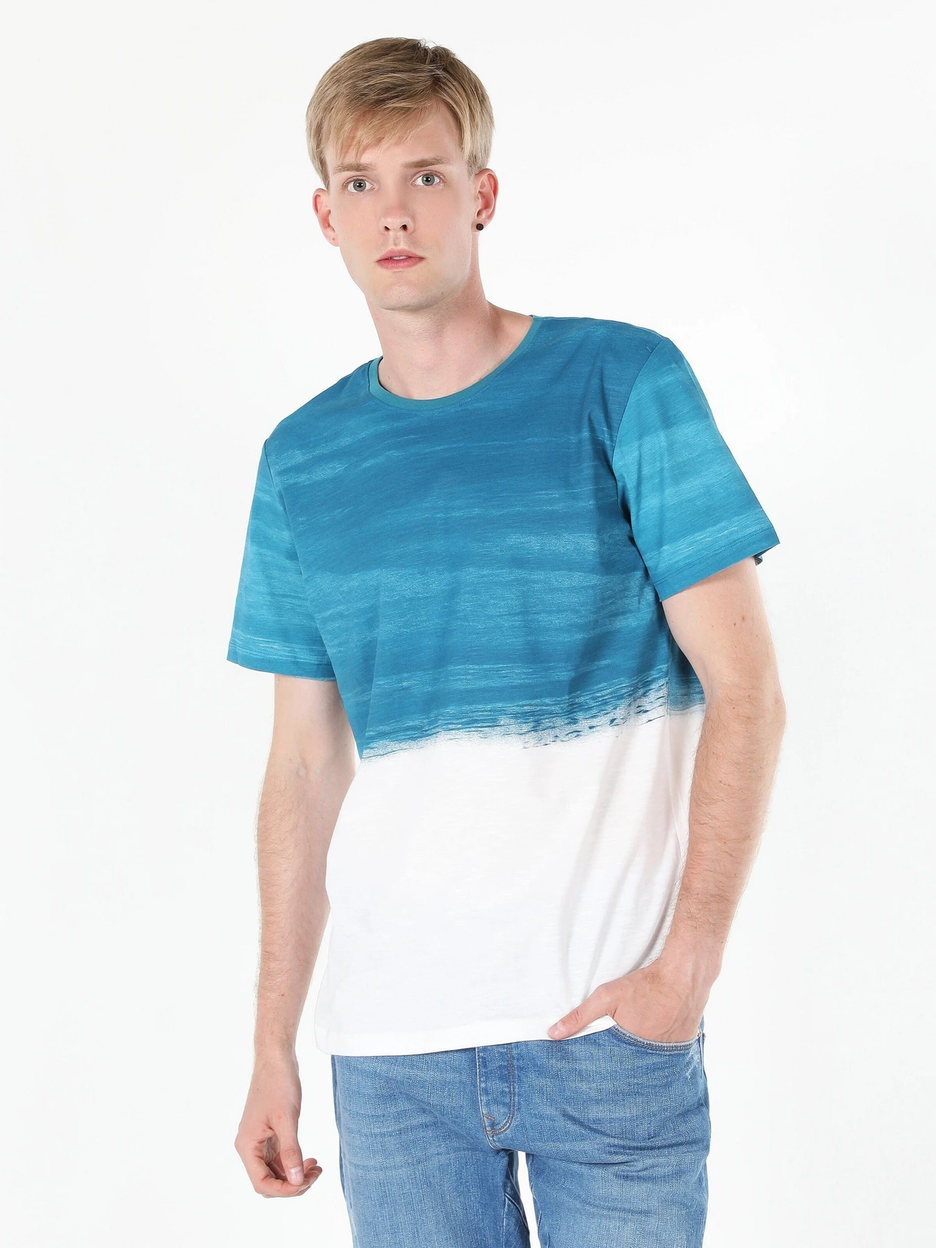 Футболки и поло Colin’s модель CL1058707BLU Футболки и поло Colin’s модель CL1058707BLU Фото