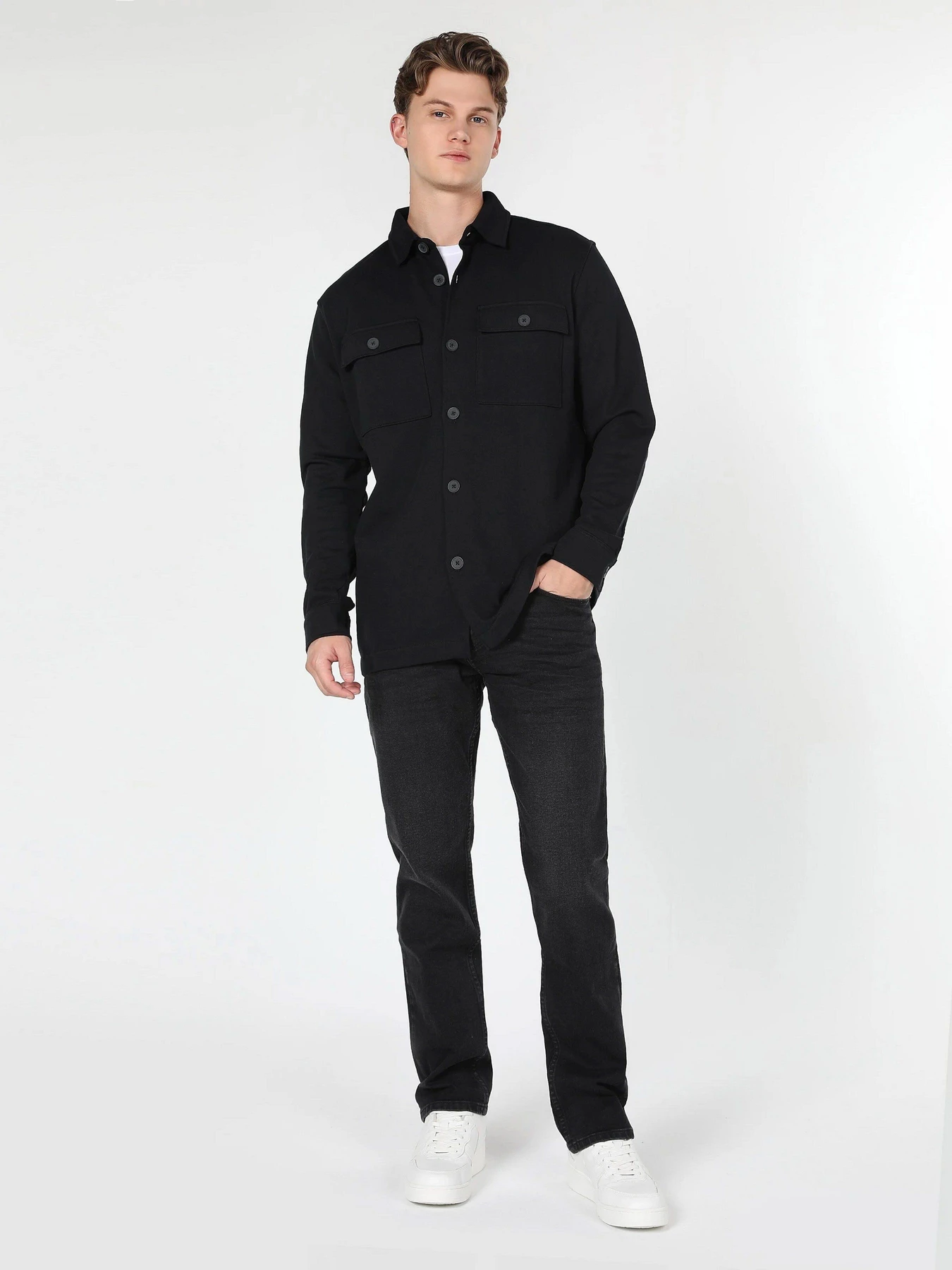 Куртки и дубленки Colin’s модель CL1061858BLK Фото