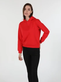 Худи и свитшоты Colin’s модель CL1055506RED Фото