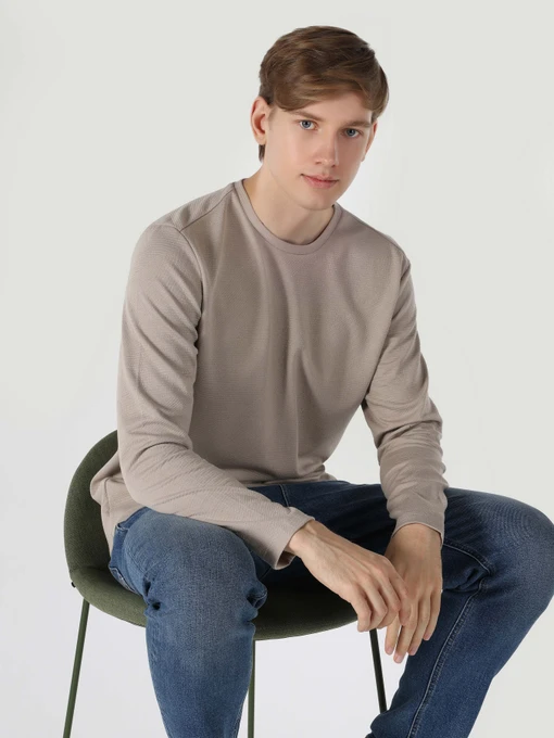 Худи и свитшоты Colin’s модель CL1057320BEI Фото