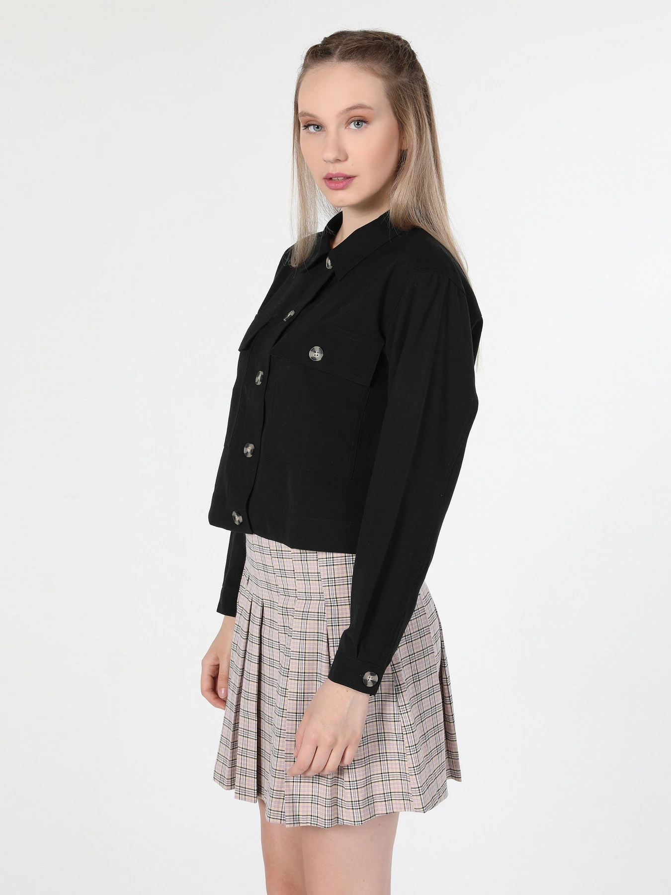 Сорочки Colin’s модель CL1059738BLK Фото