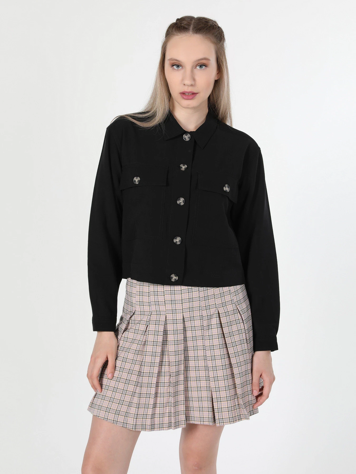 Сорочки Colin’s модель CL1059738BLK Фото