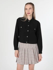 Сорочки Colin’s модель CL1059738BLK Фото