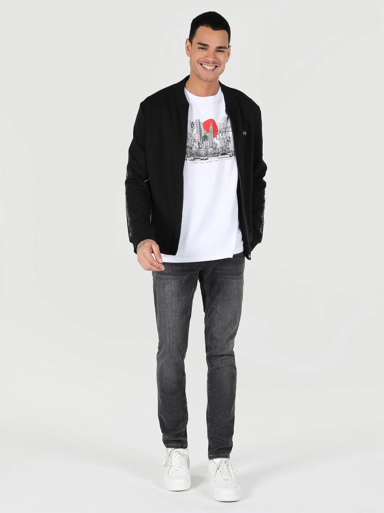 Худи и свитшоты Colin’s модель CL1061760BLK Худи и свитшоты Colin’s модель CL1061760BLK Фото
