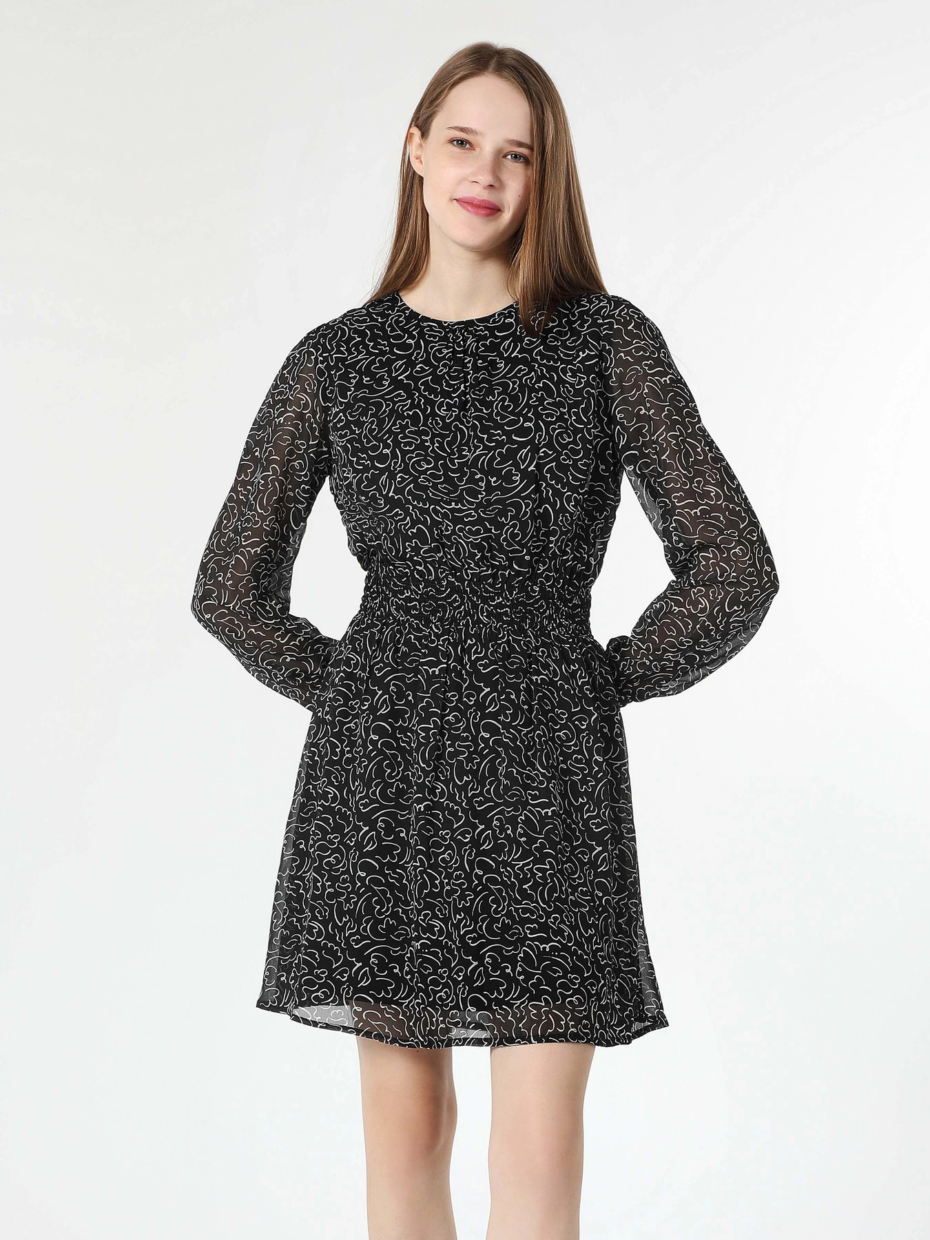 Платья Colin’s модель CL1062108BLK Платья Colin’s модель CL1062108BLK Фото
