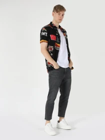 Сорочки Colin’s модель CL1062816BLK Фото
