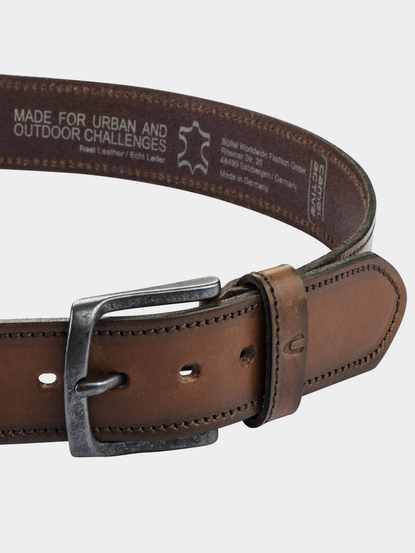 Ремені Camel Active модель 402010-9B01-20 Коричневий Ремені Camel Active модель 402010-9B01-20 Коричневий Фото