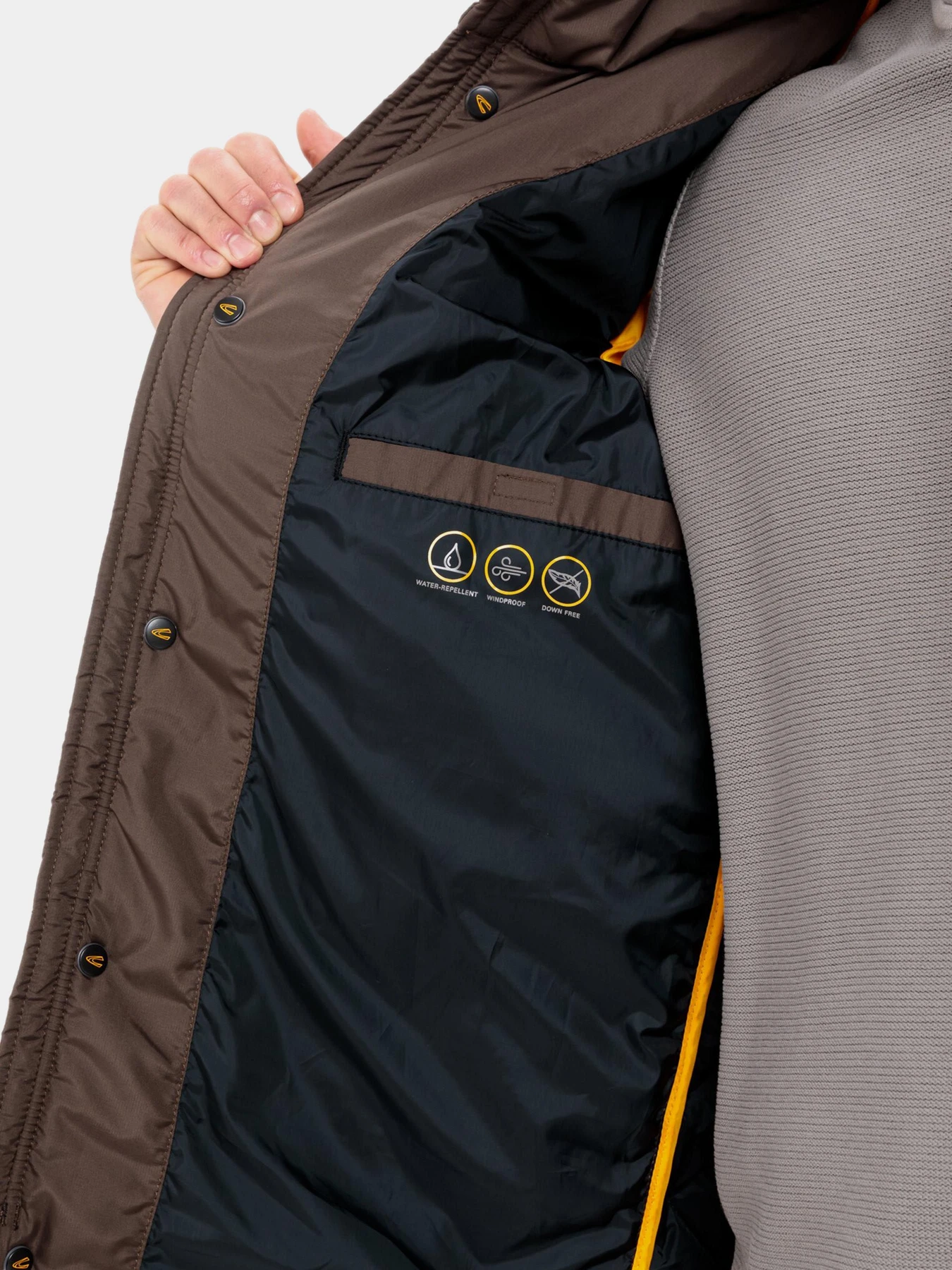 Куртки и дубленки Camel Active модель 420600-2O67-27 Коричневий Куртки и дубленки Camel Active модель 420600-2O67-27 Коричневий Фото