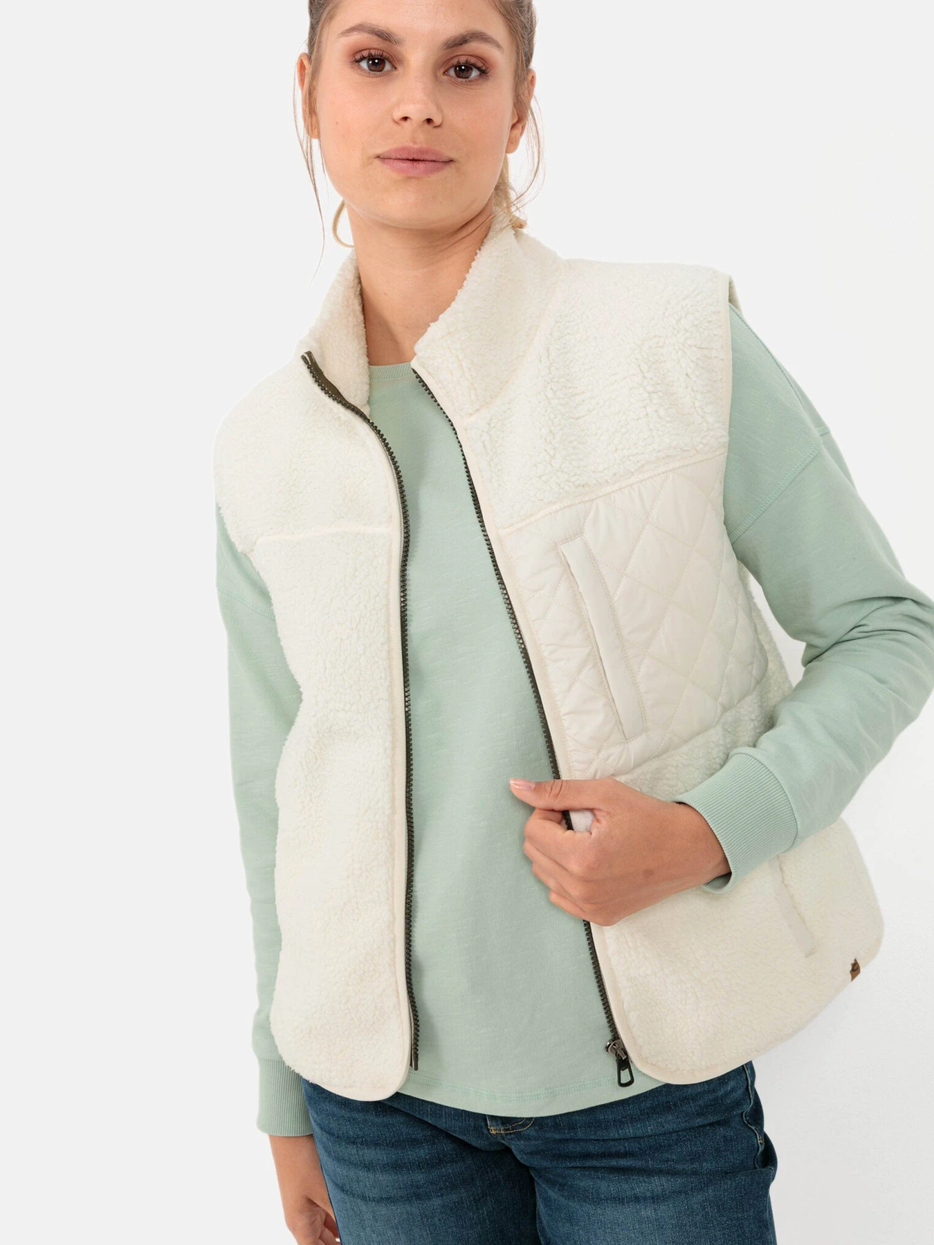 Куртки та дублянки Camel Active модель 309399-2F71-01 Білий Куртки та дублянки Camel Active модель 309399-2F71-01 Білий Фото