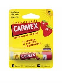Бальзам для губ SPF15 Strawberry Lip Balm Stick Carmex модель CX185 Фото