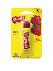 Бальзам для губ SPF15 Strawberry Lip Balm Tube Carmex модель CX130 Фото