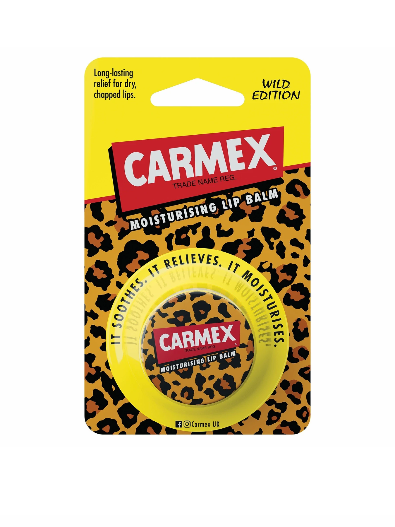 Бальзам для губ Wild Edition Lip Balm Pot Carmex модель CX280 Бальзам для губ Wild Edition Lip Balm Pot Carmex модель CX280 Фото
