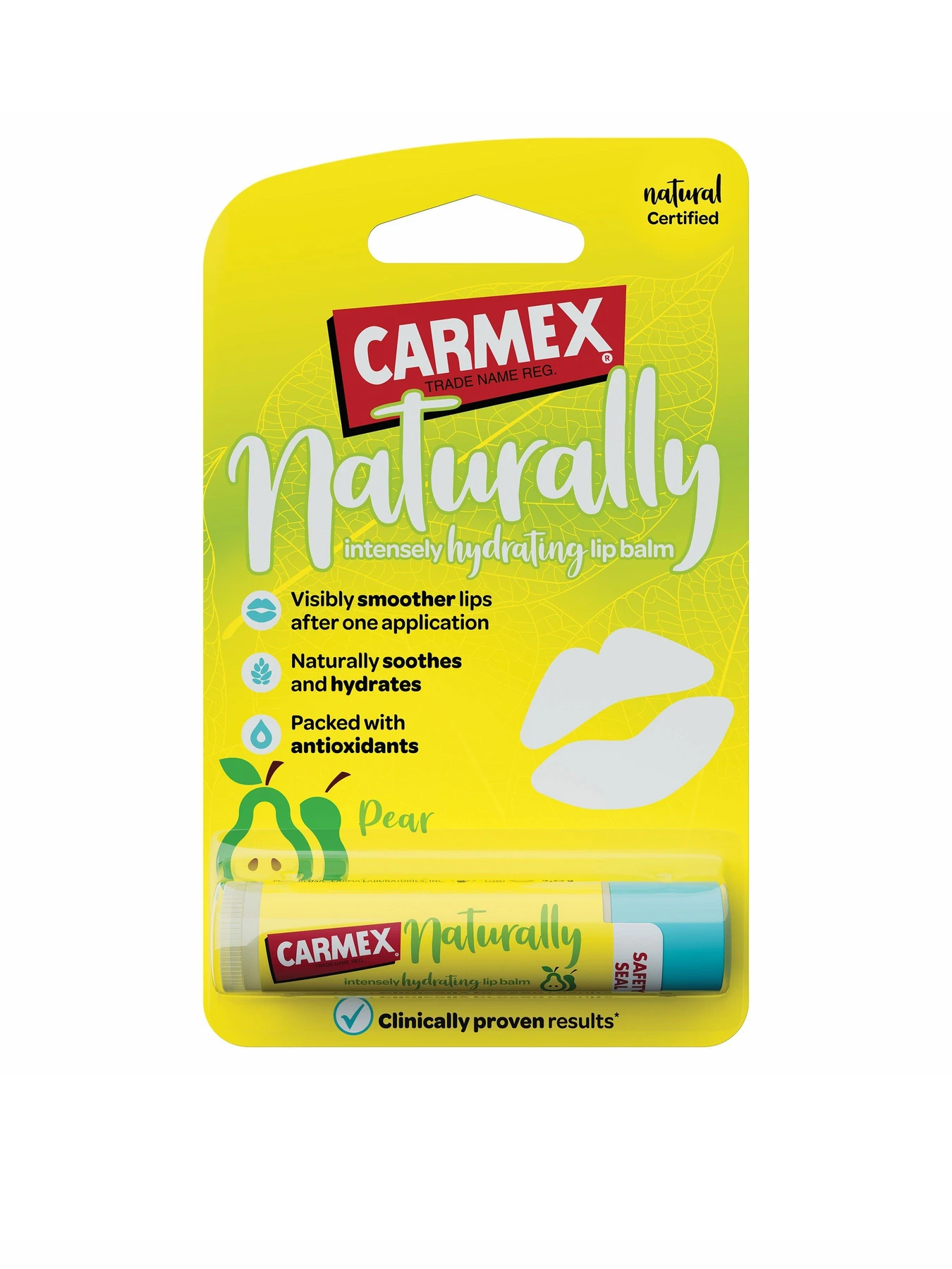 Бальзам для губ Pear Naturally Intensely Hydrating Lip Balm Stick Carmex модель CX480 Бальзам для губ Pear Naturally Intensely Hydrating Lip Balm Stick Carmex модель CX480 Фото
