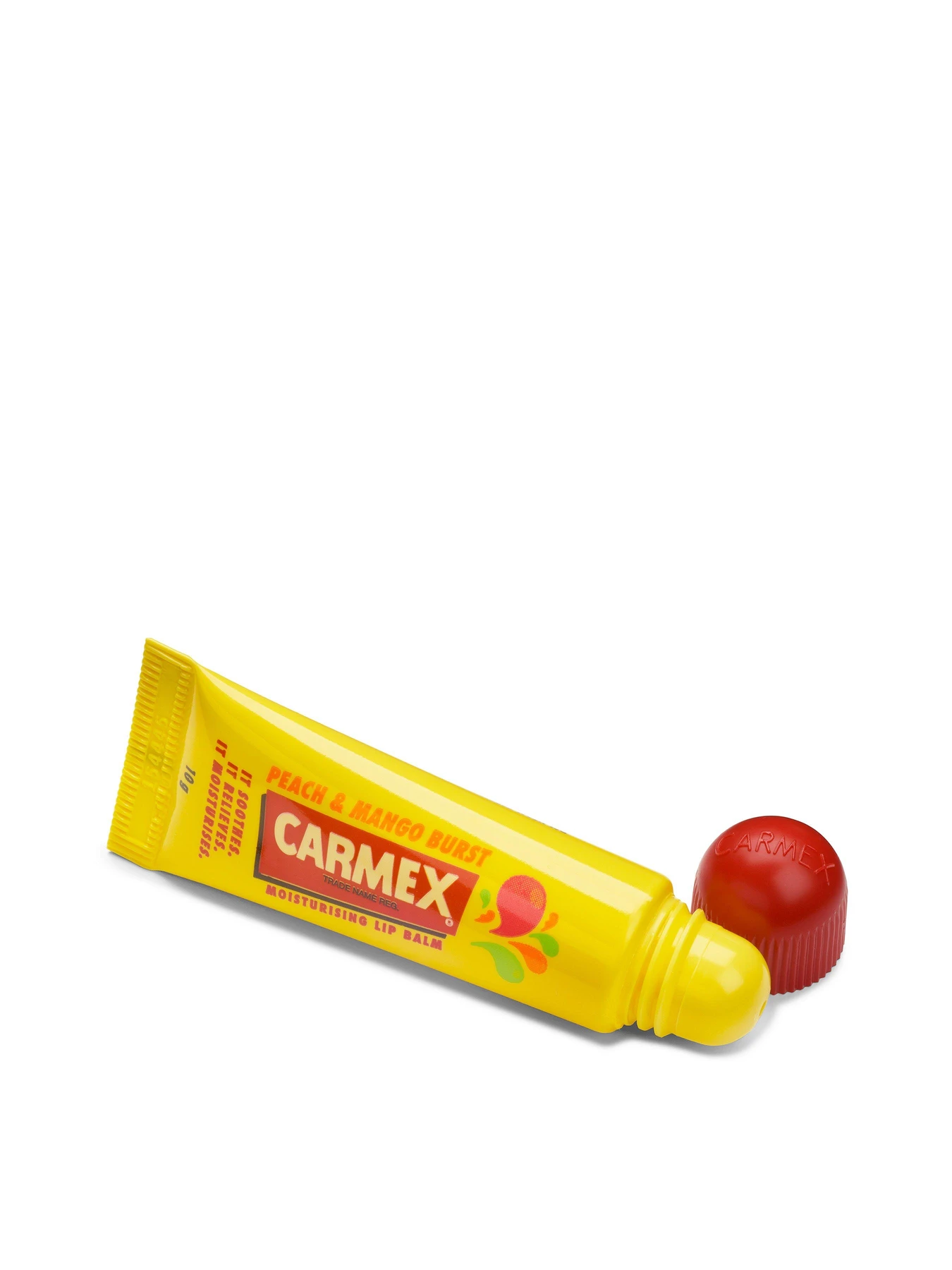 Бальзам для губ SPF15 Peach Mango Lip Balm Tube Carmex модель CX270 Бальзам для губ SPF15 Peach Mango Lip Balm Tube Carmex модель CX270 Фото
