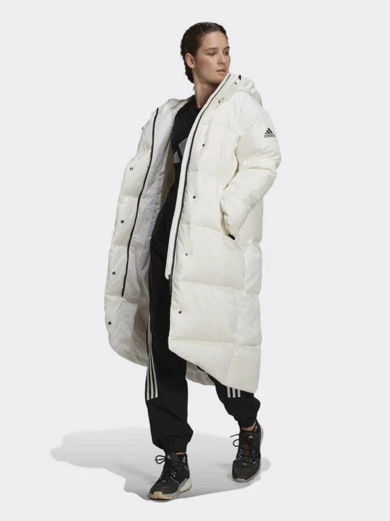 Куртки и дубленки Adidas BIG BAFFLE модель GQ2509 Фото