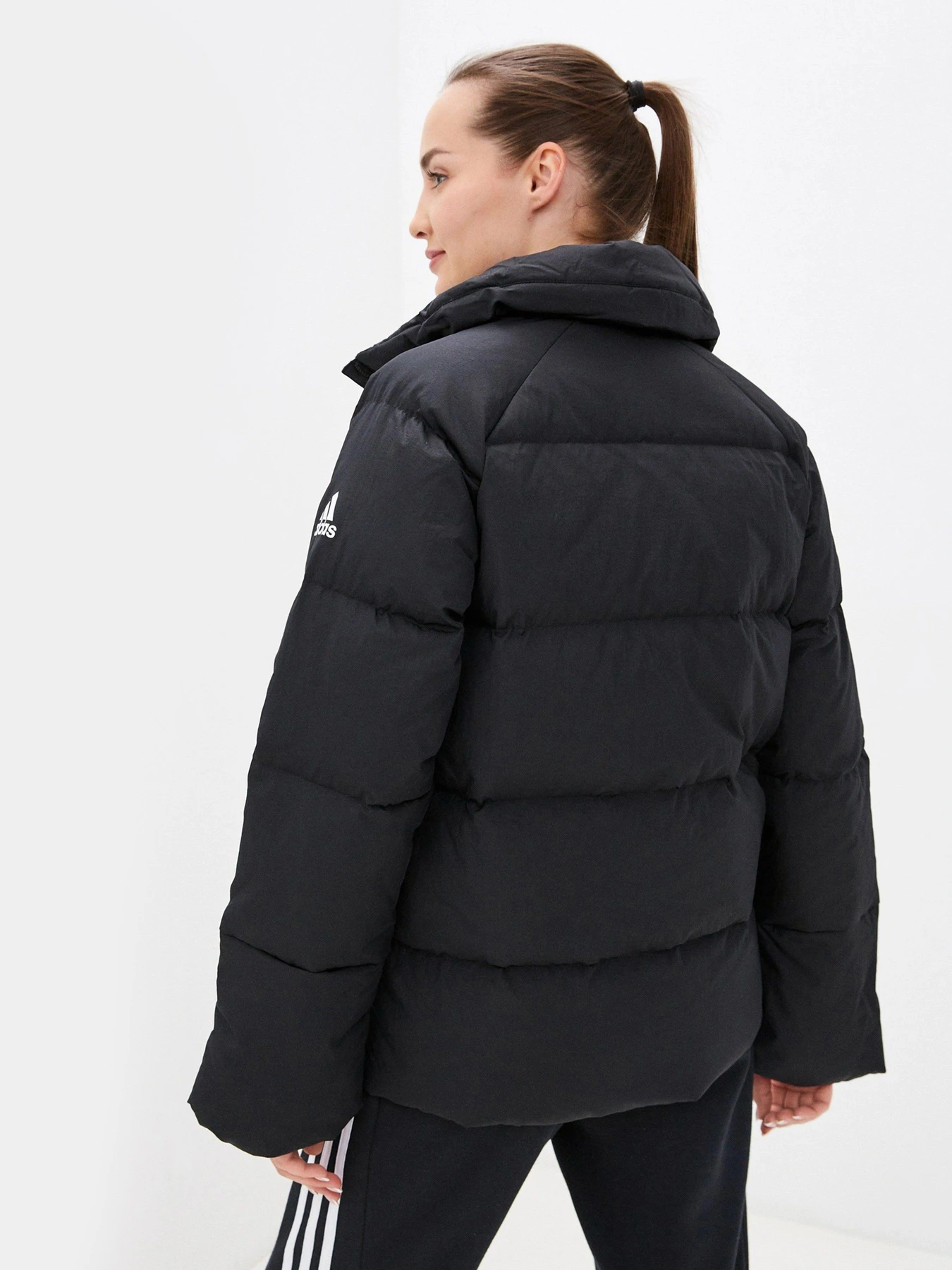 Куртки и дубленки Adidas Big Baffle Down модель GT6541 Фото