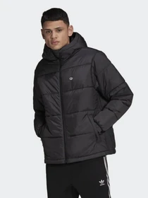 Куртки и дубленки Adidas PAD HOODED PUFF модель H13555 Фото