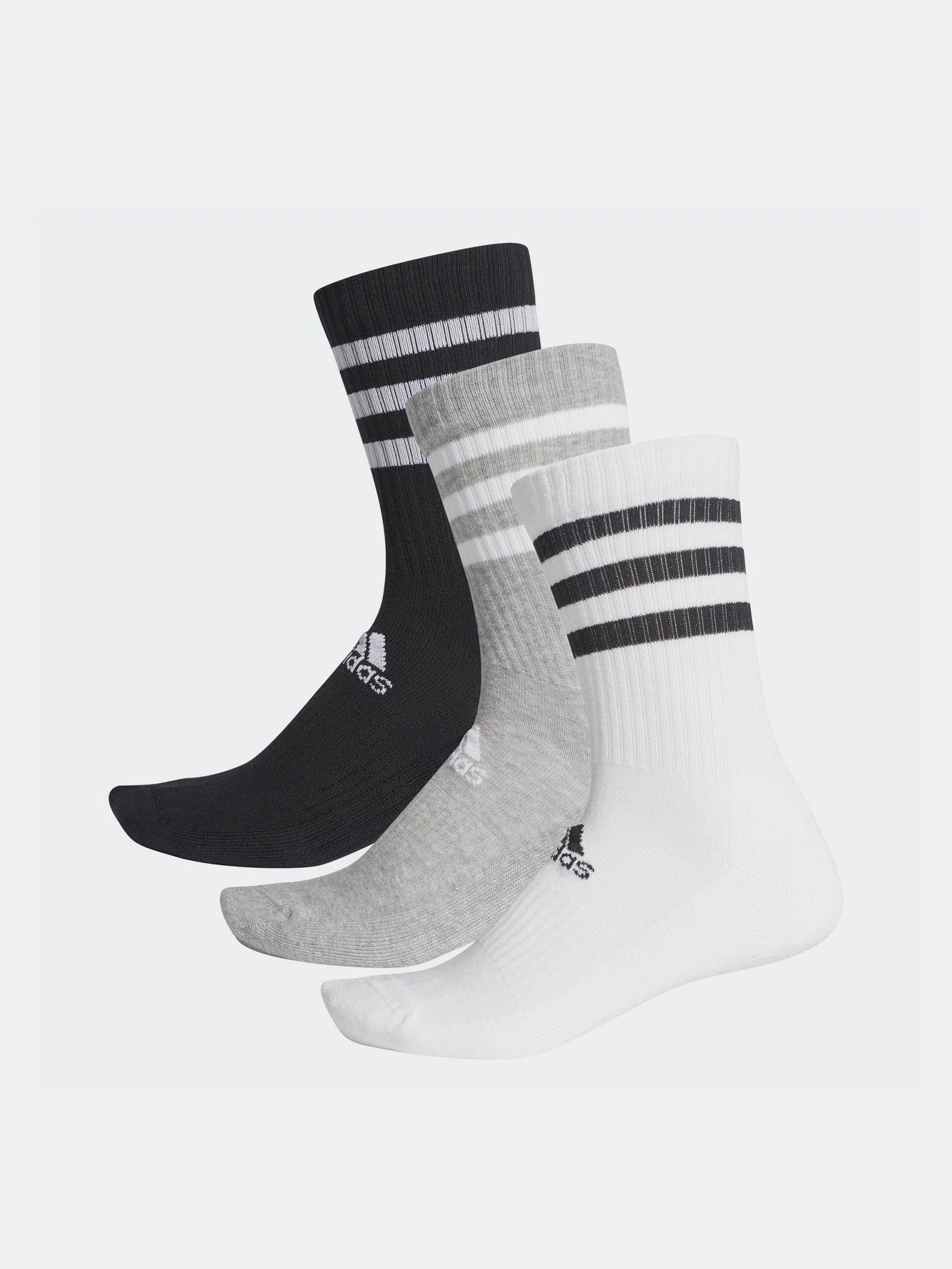 Носки и гольфы Adidas 3-Stripes Cushioned модель DZ9345 Фото