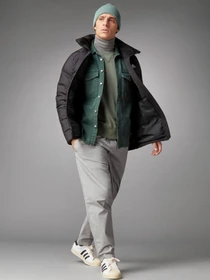 Куртки и дубленки Adidas Helionic Mid Length Down модель FT2528 Фото