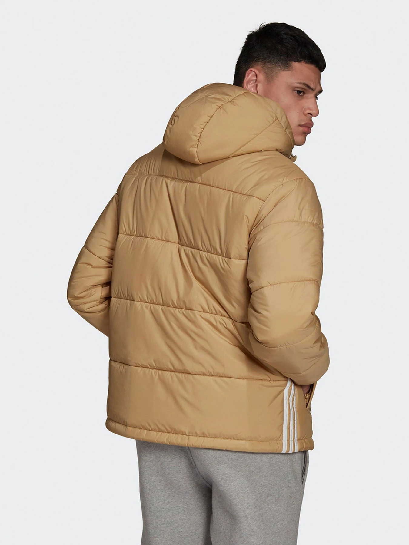 Куртки и дубленки Adidas PAD HOODED PUFF модель H13556 Куртки и дубленки Adidas PAD HOODED PUFF модель H13556 Фото