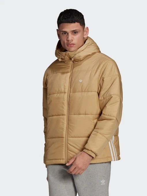 Куртки и дубленки Adidas PAD HOODED PUFF модель H13556 Фото