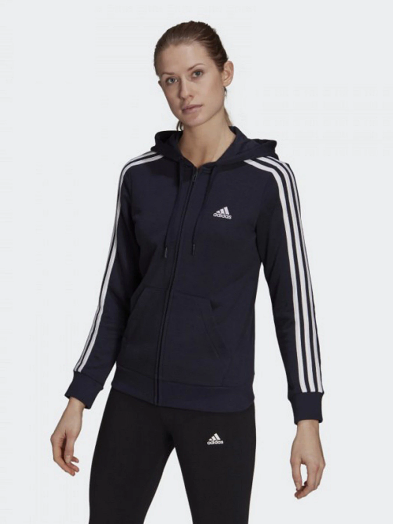 Худі та світшоти Adidas Essentials 3-Stripes модель GL0804 Фото