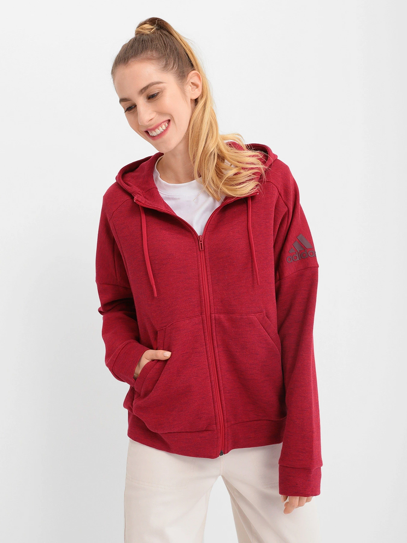 Худи и свитшоты Adidas Id Mélange модель FI4086 Худи и свитшоты Adidas Id Mélange модель FI4086 Фото