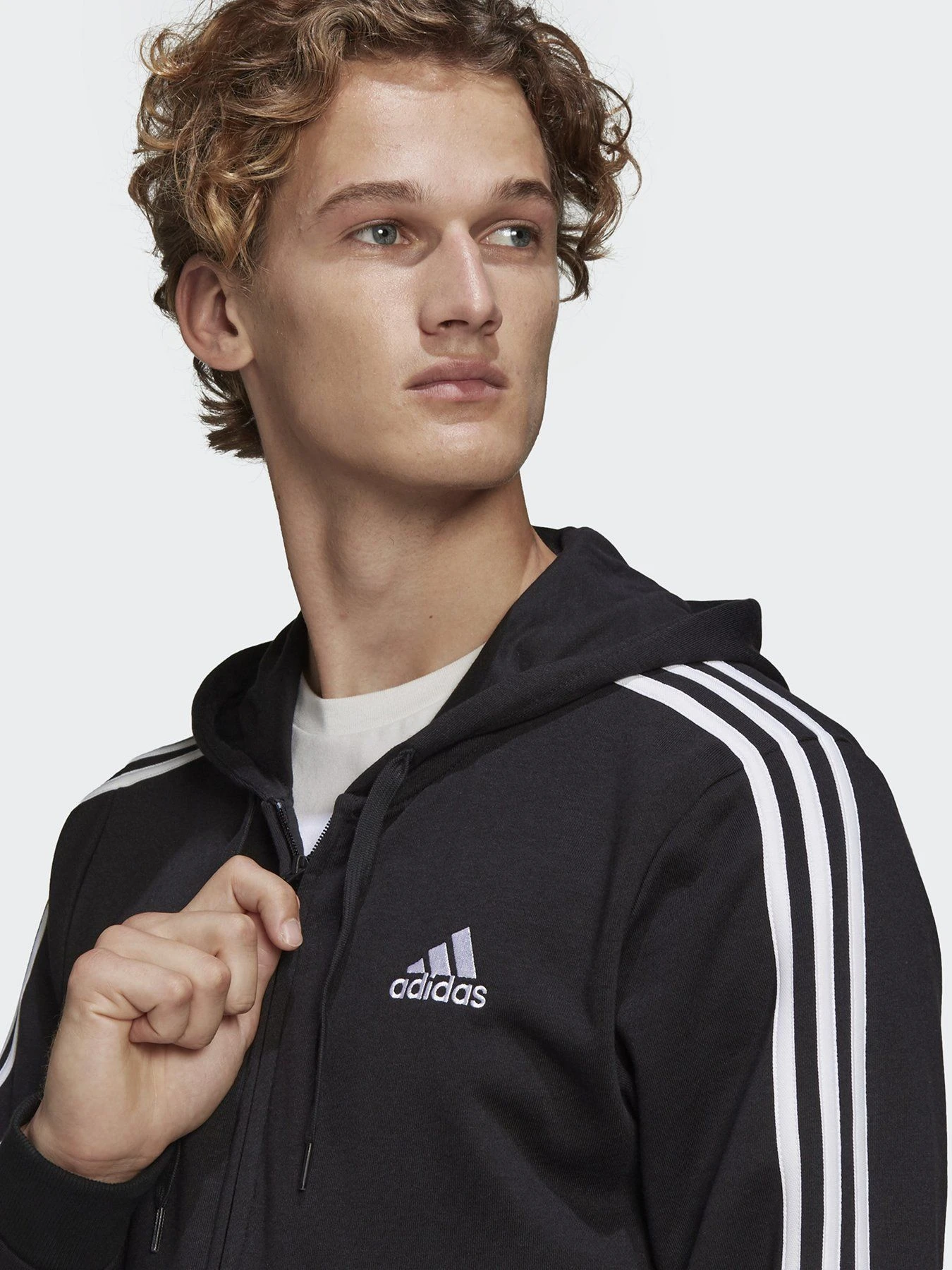 Худи и свитшоты Adidas Essentials 3-Stripes модель GK9032 Фото