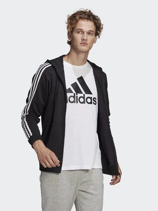 Худи и свитшоты Adidas Essentials 3-Stripes модель GK9032 Фото