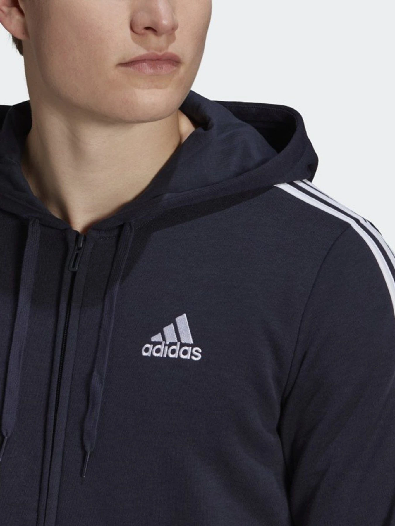 Худи и свитшоты Adidas Essentials 3-Stripes модель GK9033 Фото