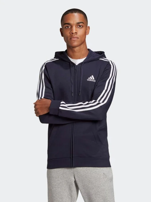 Худи и свитшоты Adidas Essentials 3-Stripes модель GK9053 Фото