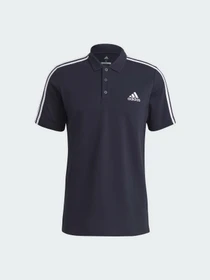 Футболки и поло Adidas AEROREADY Essentials Piqué Embroidered Small Logo 3-Stripes модель GK9100 Фото